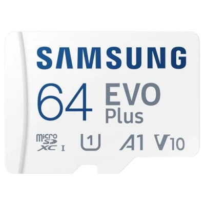 Image of Samsung Evo plus 64GB microSD SDXC U1 class 10 A1 memory card 130MB/S Adapter 2021