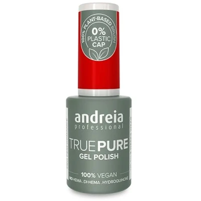 Image of Andreia Professional Hema Free Gel Polish TRUE PURE 21 and 100% Vegan for Sensitive Nails Semi Permanent UV LED Soak Off Nail Varnish Colour T36 Bright Red 10.5ml