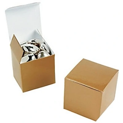 Image of Pack of 12 GOLD Mini Gift Boxes