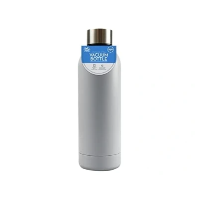 Image of MantraRaj 500ml Stainless Steel Double Wall Vacuum Water Bottle Insulated Sports Drink Flask BPA Free Leakproof Perfect for Sports, Gym, Office, and Outdoor, Cycling Hiking Activities (Grey)