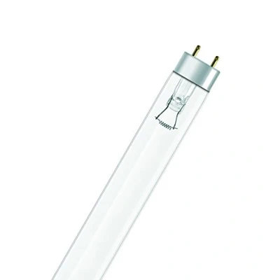 Image of OSRAM PURITEC HNS 15 W G13, germicidial ultraviolet lamp, fluorescent UV purification, disinfection radiation, air, water and surface