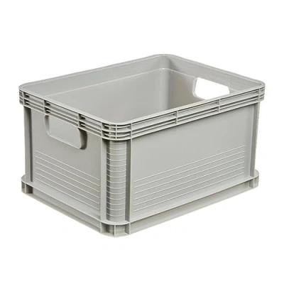 Image of keeeper Strong Transport Box, Acid Resistant and Food Safe, 40x30x22 cm, 20 Litre, Robert, Light Grey