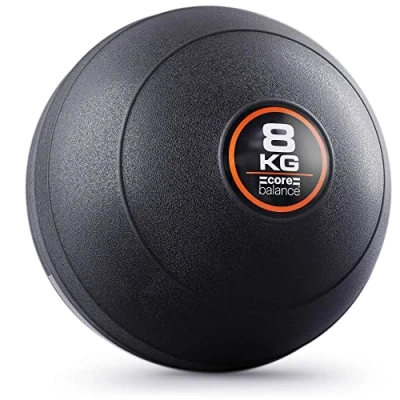 Image of Core Balance Slam Ball No Bounce Medicine Exercise Heavy Duty PVC for Strength Training (8kg)