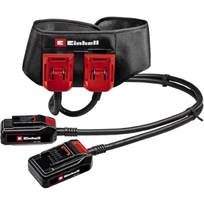 Image of Einhell GE PB 36/18 Li Power X Change Battery Belt Storage Device for Carrying 18V &amp; 36V Batteries PXC Tools and Garden Machines Adjustable Waist Length Up to 150cm