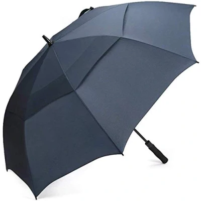 Image of G4Free Golf Umbrella 68 Inch Windproof Double Canopy Vented Extra Large Oversize Automatic Open Waterproof Stick Umbrellas