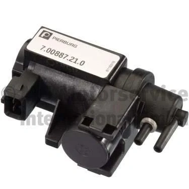 Image of 11747584628, 11747626351, 7584628, 7626351 Pressure converter, turbocharger PIERBURG 7.00887.21.0 Solenoid Valve Electric pneumatic BMW: 3 Saloon