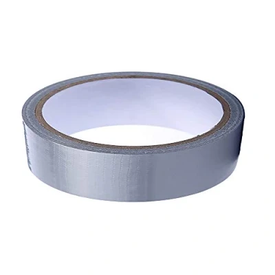 Image of 10M Length 2CM Width Cloth Duct Tape Gaffer Waterproof Adhesive Multi Purpose Sticky for Repairs (Pack of 2, Gray)