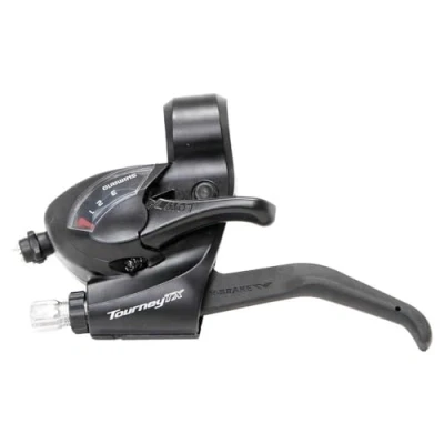 Image of SHIMANO Unisex Adult Tourney TX Shift/Brake Lever Black, One Size
