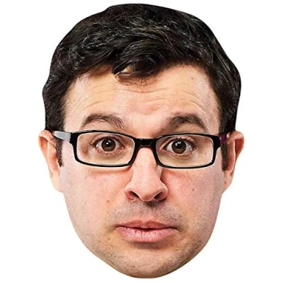 Image of STAR CUTOUTS SM352 Adam aka Simon Bird Fun Cardboard Face Mask Friday Night Dinner Fancy Dress