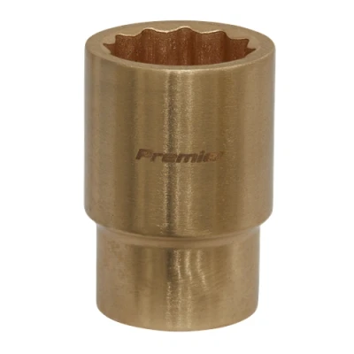 Image of Sealey Premier Socket 21mm 1/2&quot;Sq Drive Non Sparking WallDrive®