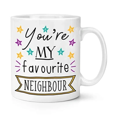 Image of You&#039;re My Favourite Neighbour Stars 10oz Mug Cup