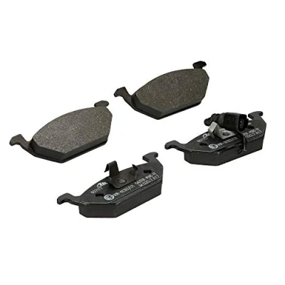 Image of 45022S1AE61, 45022S1AE62, 45022S1AE63, 45022S1AE80, 45022S6F305 Brake pad set BREMBO P 28 031 with acoustic wear warning without accessories