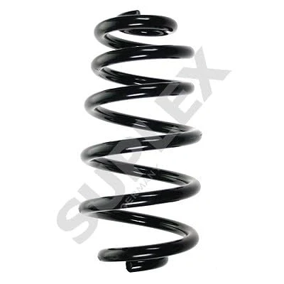 Image of 8E0511115DA Coil spring SUPLEX 03189 Rear Axle with constant wire diameter AUDI: A4 B7 Avant, B6 Saloon, SEAT: Exeo ST