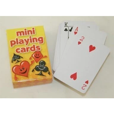 Image of Henbrandt Pack of Mini Playing Cards (6cm x 4cm) Sold Singly
