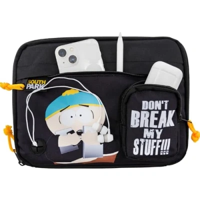 Image of Blue Sky Studios South Park Tablet Mini Case Tech Bag Organiser Small Electronics Pouch for Travel Merchandise