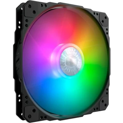 Image of Cooler Master SickleFlow 200 ARGB Case Fan Motherboard Compatible, Frosted Air Balance Blades, 102.8 CFM, 1.35 mmH2O, 15.7 dBA