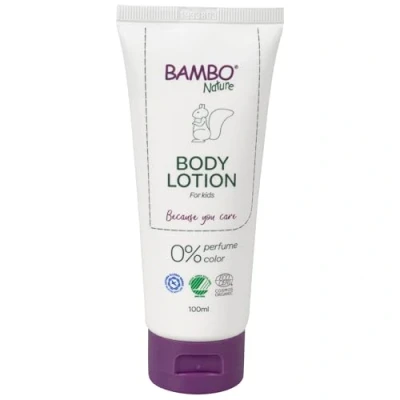 Image of Bambo Nature Baby Moisturiser, Newborn Essentials, Skincare Body Lotion, Gentle &amp; Soothing For Baby’s Skin, Eco Labelled Lotion Soft Healthy Sustainable 100ml