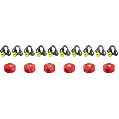 Image of Button Fix Type 1 Bracket Marker Guide Kit Connecting Panel x10 + 6 Tools