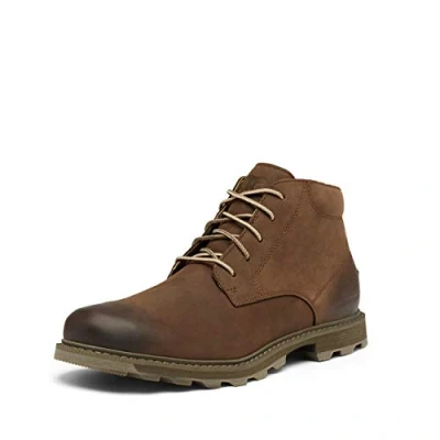 Image of Sorel Madson II Chukka WP Laceup ankle boots, Men&#039;s, Size: 9.5, Tobacco Leather