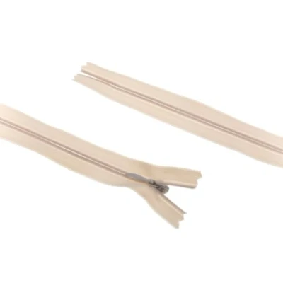 Image of 16&quot;/ 41cm Concealed Invisible Closed End Zips Cream per single zip