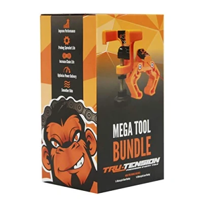 Image of Tru Tension Motorcycle Mega Tool Bundle Chain Monkey &amp; Laser Tools Accessories Wheel Alignment Kit