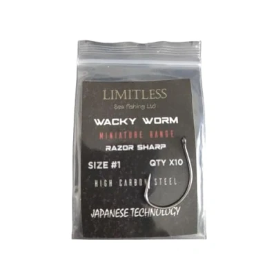 Image of Limitless Wacky worm hooks 10pack (#2)