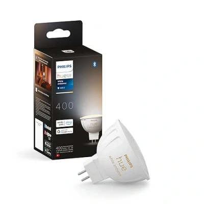 Image of Philips Hue LED Smart Light spot Warm to Cool White 1 Pack MR16