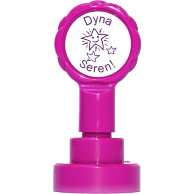 Image of Welsh Self inking teacher reward stamp&quot;Dyna Seren&quot; X12016