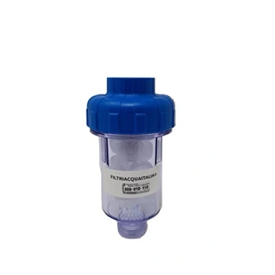 Image of Filtri Acqua Italia 80541346360086 Anti limescale Filter for Washer Dishwasher in Polyphosphate with Brass Connections, Plastic