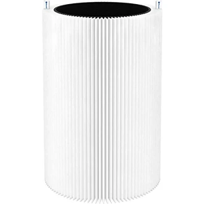 Image of Blueair Genuine HEPASilent Replacement Filter for Blue 3410 Air Purifier Removes up to 99.97% of Pollen, Dust, Pet Dander, Mould, Bacteria &amp; Viruses Activated Carbon Reduces VOCs, Odours, Chemicals