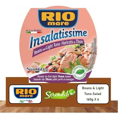 Image of Rio Mare Insalatissime Tuna &amp; Bean Salad 160g X 6