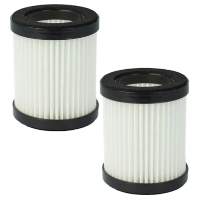 Image of Set 2x Replacement Filters compatible with Beldray Airgility 29.6V BEL01195, BEL01194 Handheld Vacuum Cleaner Dust Filter Vhbw