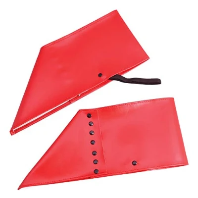 Image of Bristol Novelty BA621 Red Spats 1pc, mens, One Size