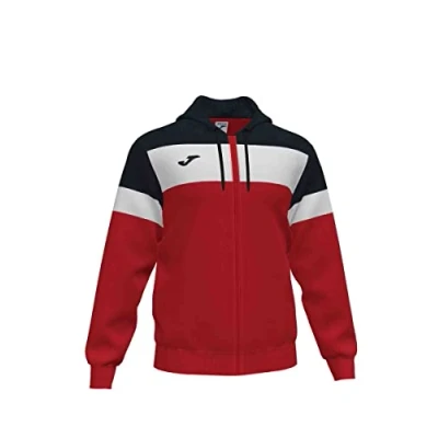 Image of Joma Crew IV Cabal Jacket and Vest, Men, mens, 101537.601, Red Black, XS