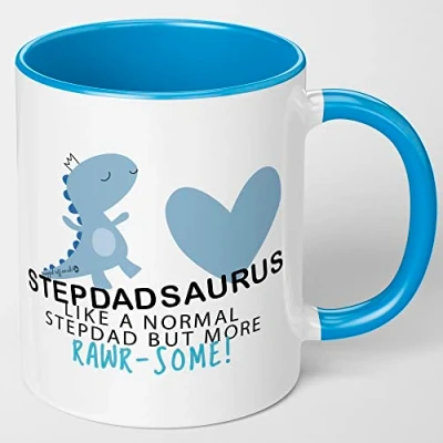 Image of Step Dad Gift Mug Stepdad Birthday Cup Fathers Day Christmas