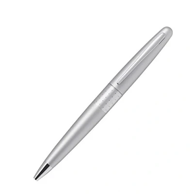 Image of Pilot MR Retractable Ballpoint 1.0 mm Tip (Single Pen) Silver Barrel