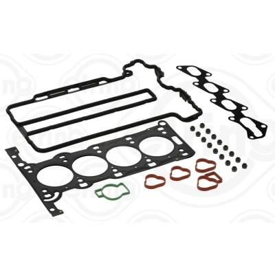 Image of 1606365 gasket Set, cylinder head ELRING 237.390 with valve stem seals without control housing VAUXHALL: Corsa Mk1
