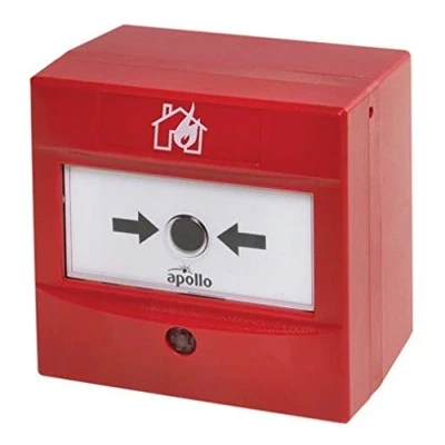 Image of Apollo XP95 Red Manual Addressable Call Point with Isolator SA5900 908APO