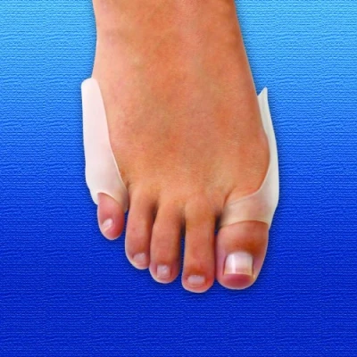 Image of Silipos All Gel Hallux &amp; Tailor&#039;s Toe Bunion Protection Shield Soft Thin