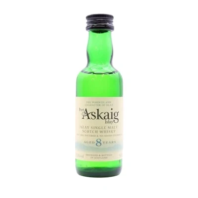 Image of Port Askaig Islay Single Malt Miniature 8 year old Whisky 5cl 45.8% ABV