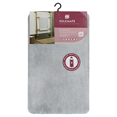Image of SOLEMATE Eco Bath Mat, 50x80cm, Light Grey