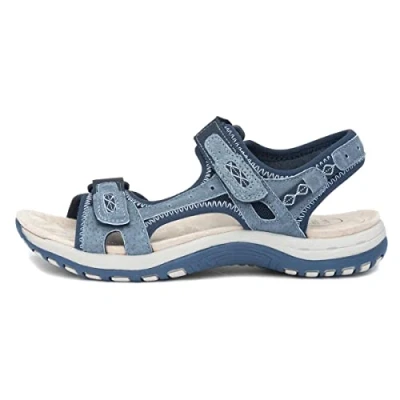 Image of Free Spirit Frisco Womens Walking Sandals Navy 5 UK