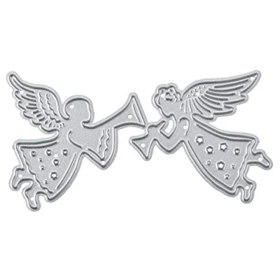 Image of SpirWoRchlan Cutting Dies, Angel Frame Embossing Dies DIY Scrapbooking Paper Cards Album Stencil Craft Decor Tool Xmas Gift