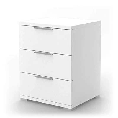 Image of Vicco Nightstand Florenz, White, 46.2 x 60 cm