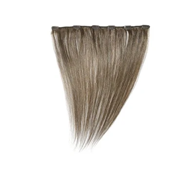 Image of Love Hair Extensions 14 inch Clip In Extension, Human Hair, Colour 8 Mousey Brown