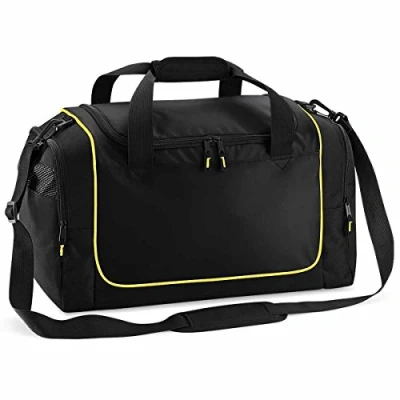 Image of Quadra QS77 Teamwear Locker Bag Black/Yellow