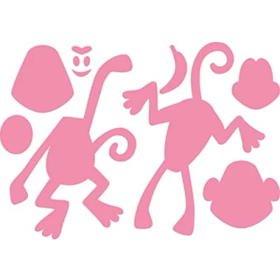 Image of Marianne Design Collectables Eline&#039;s Monkey Die, Pink
