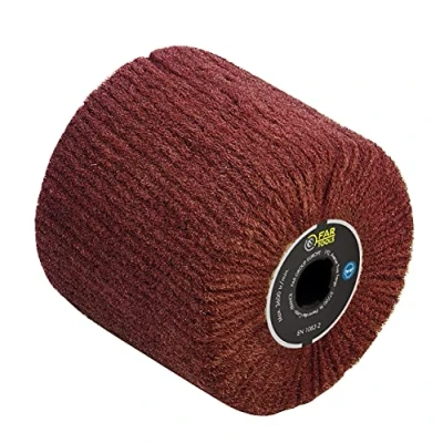 Image of Fartools 110873 — Synthetic fibre brush for grinding machine REX120 C, REX200, REX H200 diameter 120 mm red