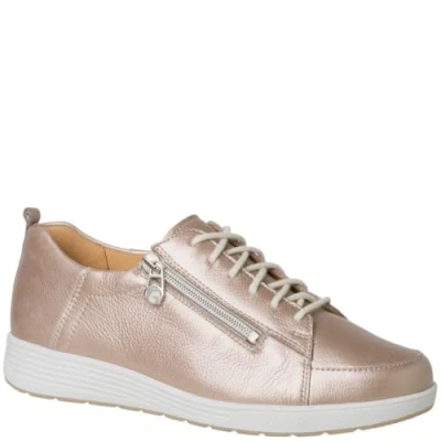 Image of Ganter Women&#039;s Klara Sneaker, Rose Gold, 3.5 UK