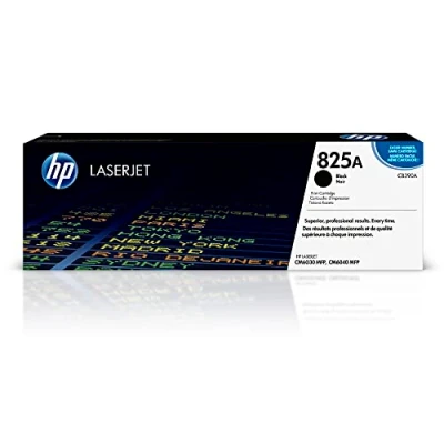 Image of HP 825A CB390A 1 x Black Toner cartridge For Color LaserJet CM6030 MFP, CM6030f CM6040 CM6040f MFP